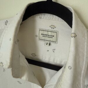Frank + Oak men’s button-up shirt